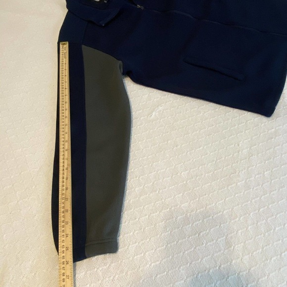 Denver Broncos NFL Jacket Mens Size XXL Blue Full Zip Long Sleeve/Pockets - Picture 14 of 16